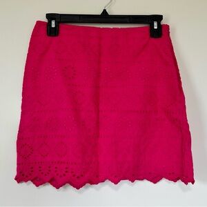 Vineyard Vines Pink Mini Skirt Size 0